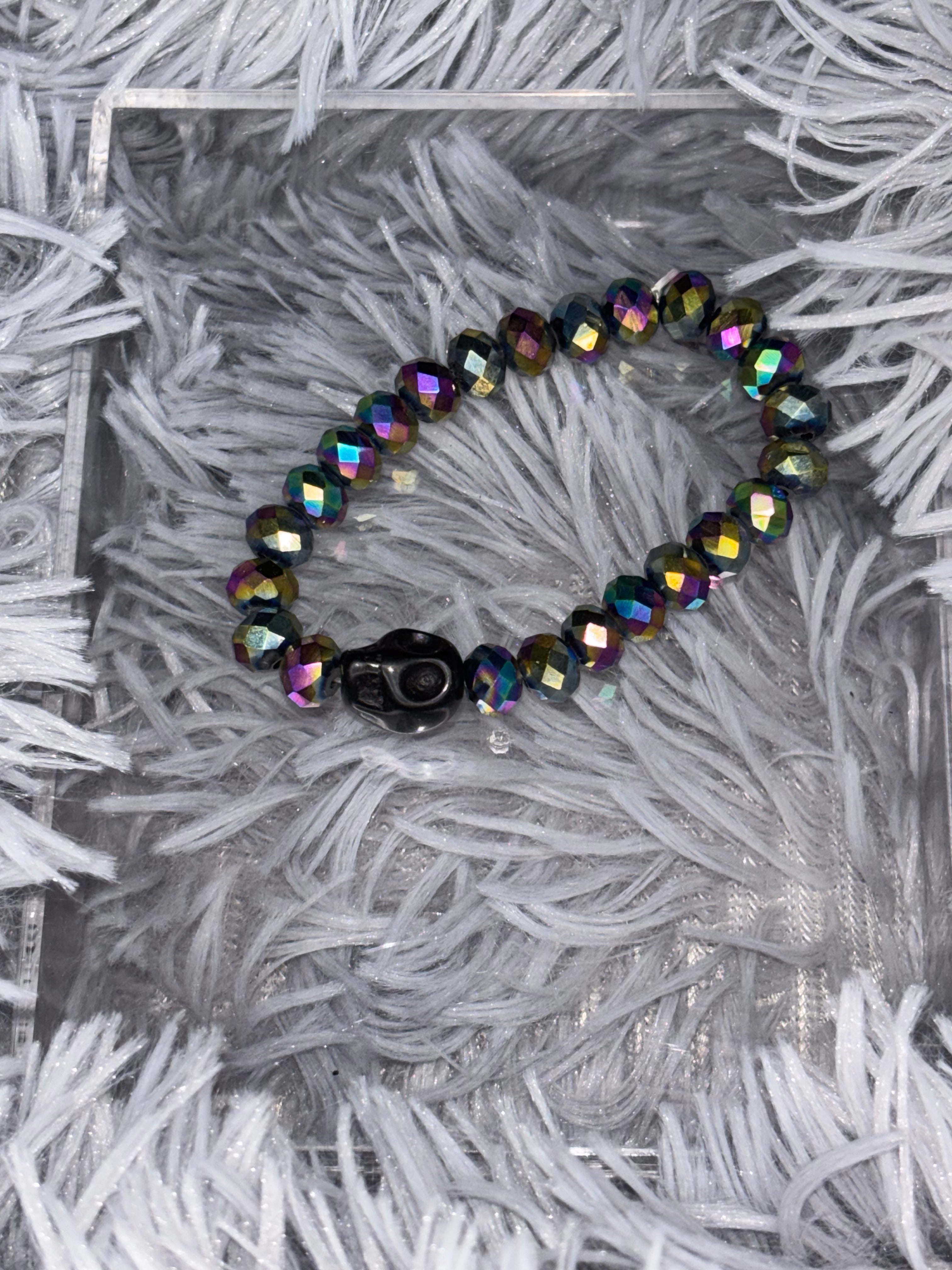 Sparkle Skull Bracelet