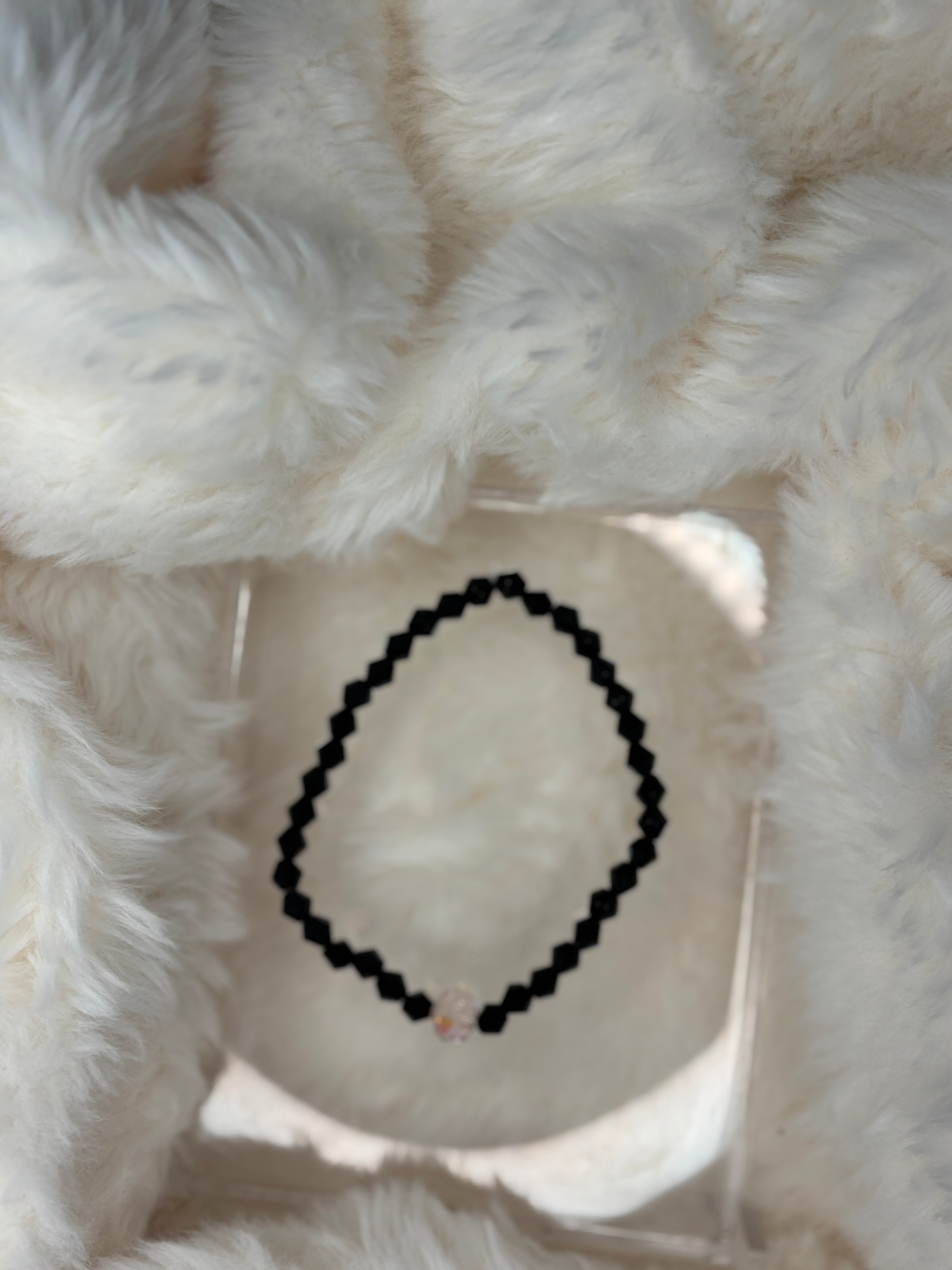 Black Pink Bracelet