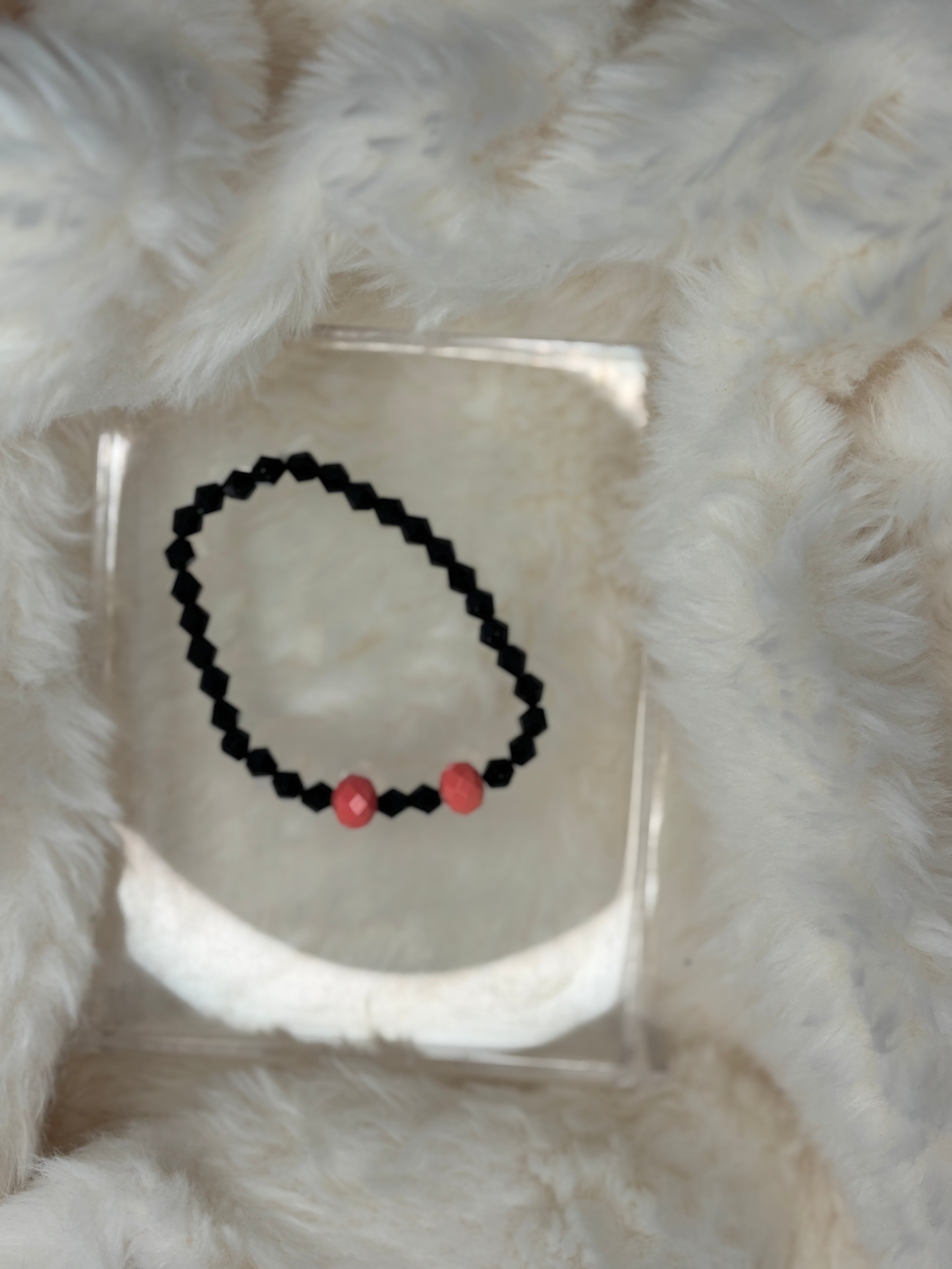Black Coral Bracelet
